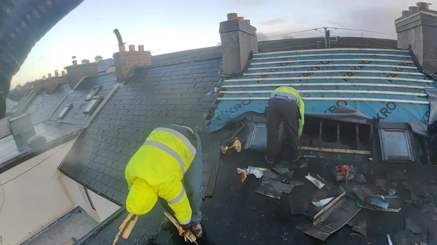 Slate roof installation Dublin
