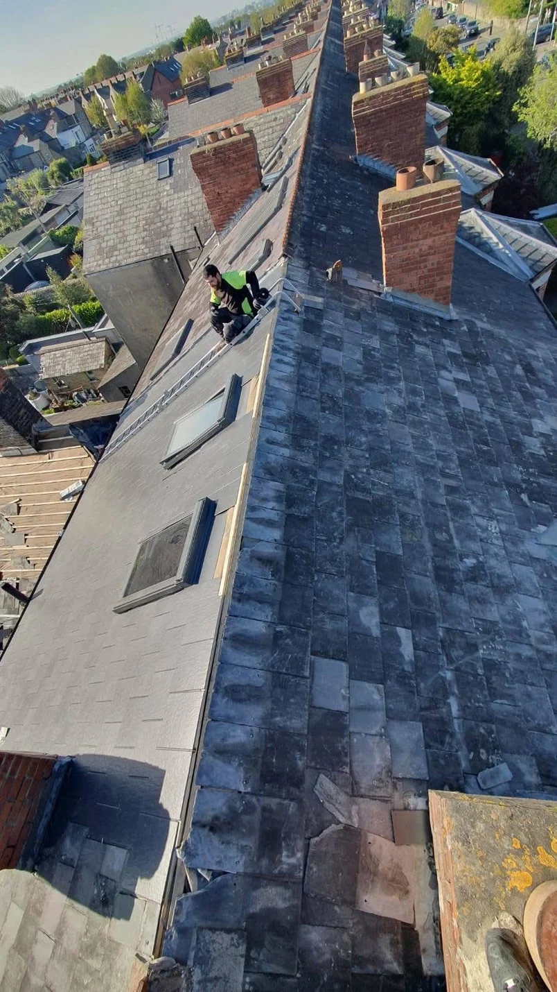 Roofing work across Dublin