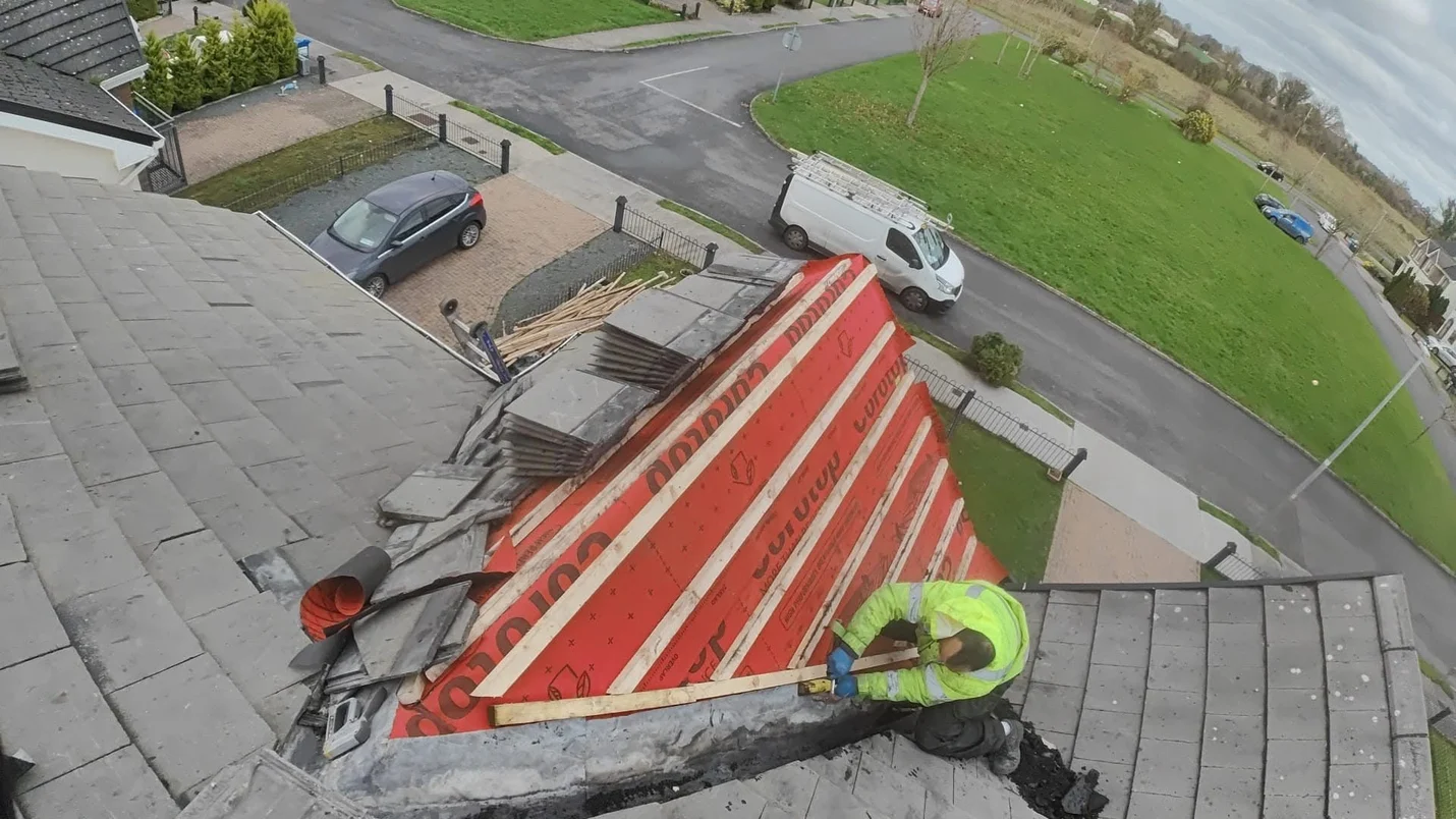 Roof stripping and replacement Dublin